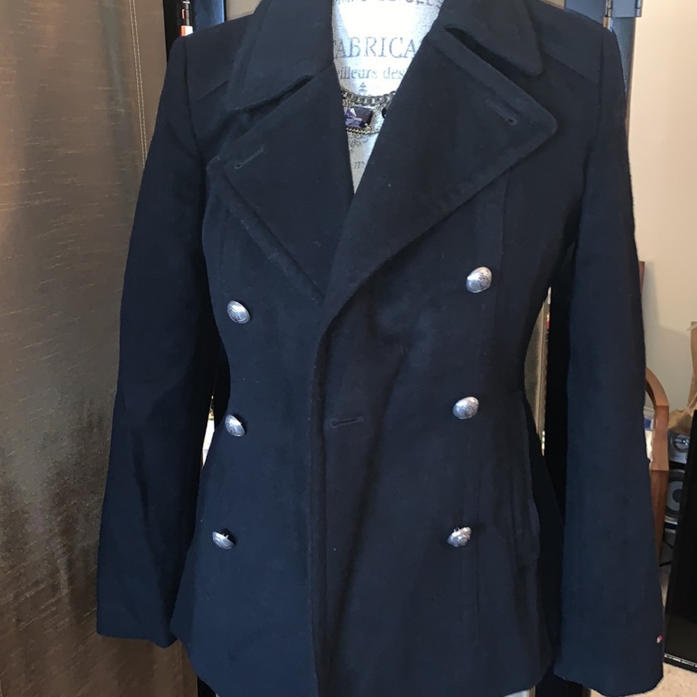 Adorable Designer Peacoat, Black, XS. - Picture 12 of 12